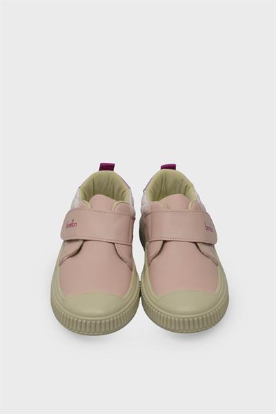 Benetton Kız Çocuk Cırtlı Casual Ayakkabı Pudra BN-32091