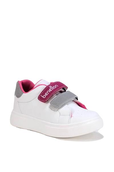 Benetton Kız Çocuk Cırtlı Spor Ayakkabı Fuşya BN-30702P