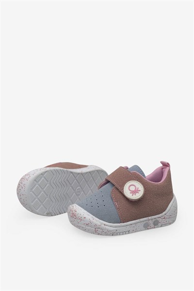 Benetton Kız Çocuk Spor Ayakkabı Pudra BN-32110