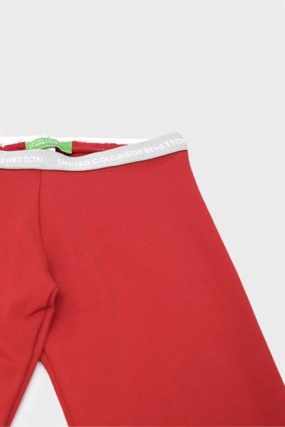 Benetton Kız Çocuk Uzun Tayt Kırmızı BNT-G272B