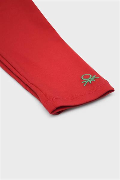 Benetton Kız Çocuk Uzun Tayt Kırmızı BNT-G272B