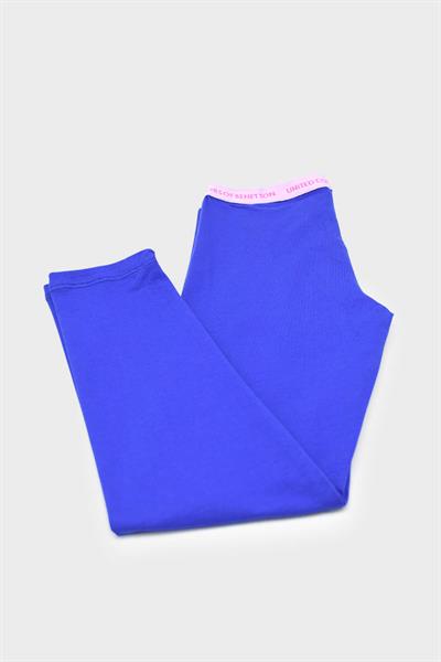 Benetton Kız Çocuk Uzun Tayt Mavi BNT-G265B