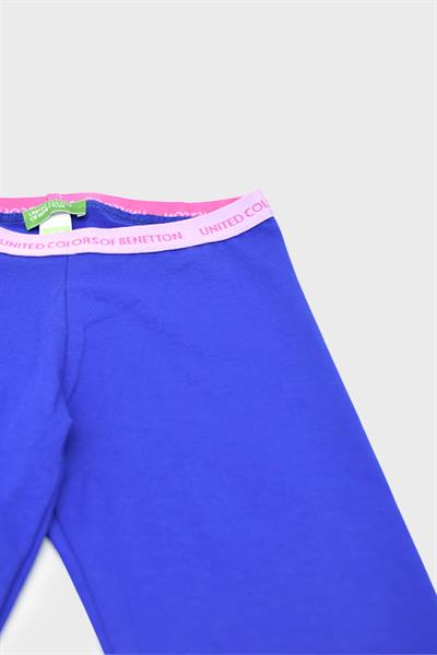Benetton Kız Çocuk Uzun Tayt Mavi BNT-G265B