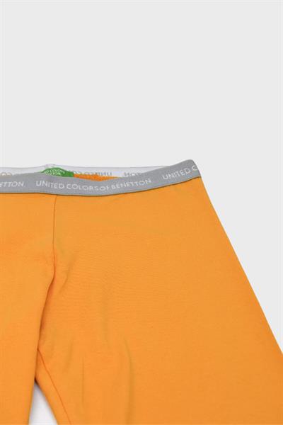Benetton Kız Çocuk Uzun Tayt Turuncu BNT-G272B