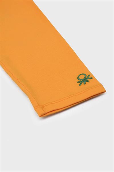Benetton Kız Çocuk Uzun Tayt Turuncu BNT-G272B