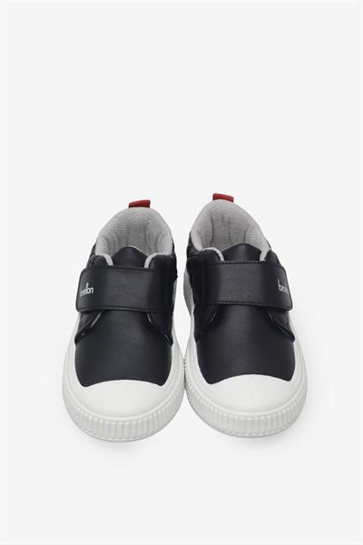 Benetton Unisex Çocuk Cırtlı Casual Ayakkabı Siyah BN-32091