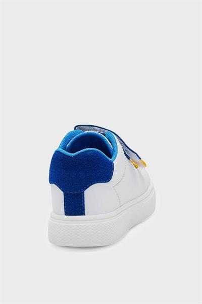 Benetton Unisex Çocuk Cırtlı Spor Ayakkabı Beyaz Mavi BN-30701B