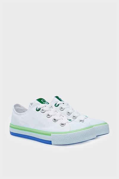 Benetton Unisex Çocuk Converse Beyaz BN-30175