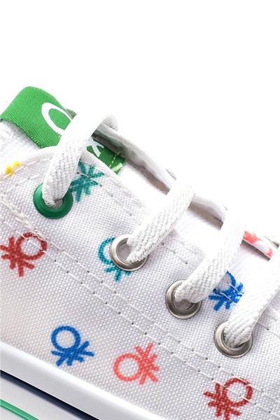 Benetton Unisex Çocuk Converse Beyaz BN-30186