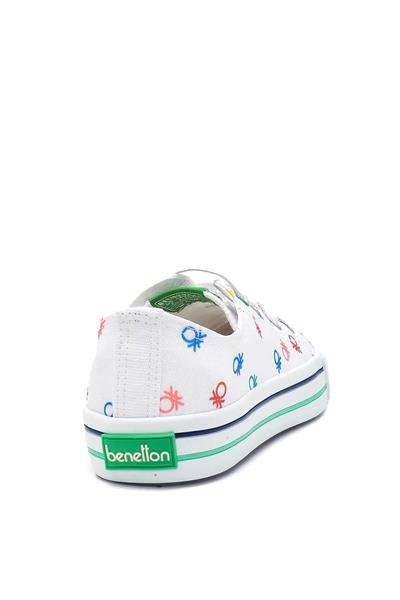 Benetton Unisex Çocuk Converse Beyaz BN-30186