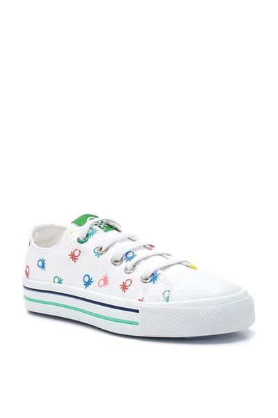 Benetton Unisex Çocuk Converse Beyaz BN-30186