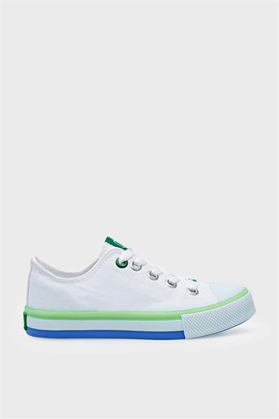 Benetton Unisex Çocuk Converse Beyaz BN-30175