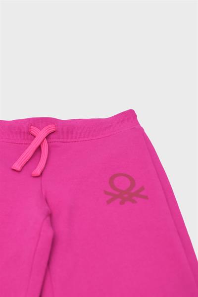 Benetton Unisex Çocuk Eşofman Altı Fuşya 222A3J68CF03E