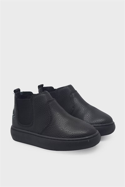 Benetton Unisex Çocuk Günlük Bot Siyah BN-50182
