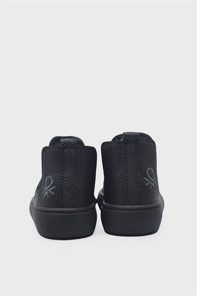 Benetton Unisex Çocuk Günlük Bot Siyah BN-50182