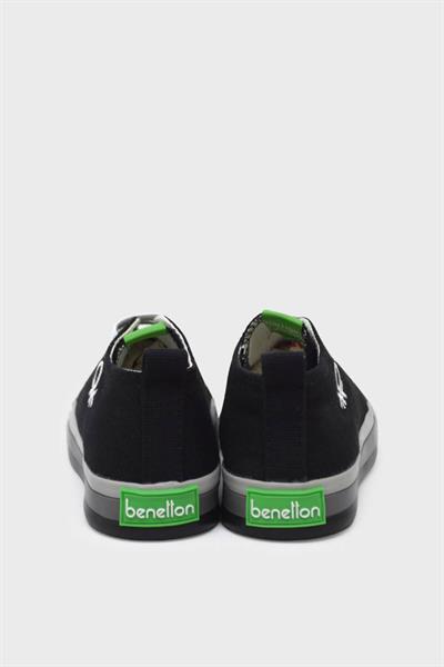 Benetton Unisex Çocuk Kısa Converse Ayakkabı Siyah BN-30653