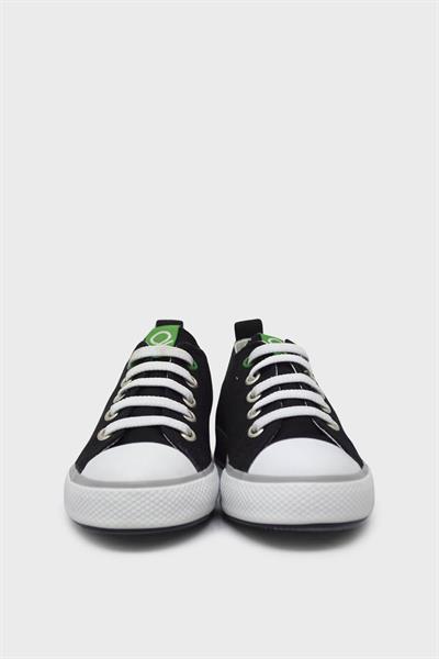 Benetton Unisex Çocuk Kısa Converse Ayakkabı Siyah BN-30653