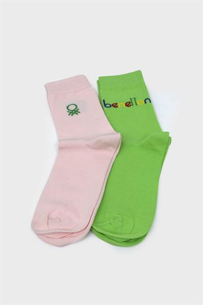 Benetton Unisex Çorap Yeşil BNT-M24008