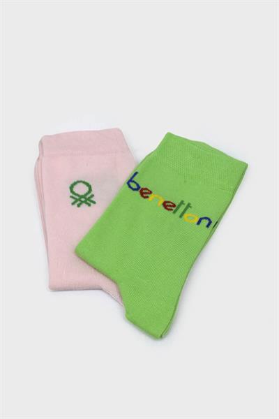Benetton Unisex Çorap Yeşil BNT-M24008