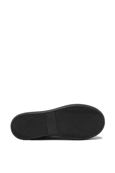 Beverly Hills Polo Club Unisex Bağcıklı Sneakers Spor Ayakkabı Siyah Beyaz PO-10295