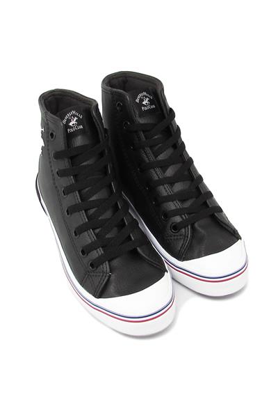 Beverly Hills Polo Club Unisex Converse Spor Bot Siyah PO-30044