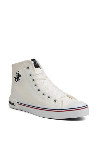Beverly Hills Polo Club Unisex Converse Spor Bot Beyaz PO-30044