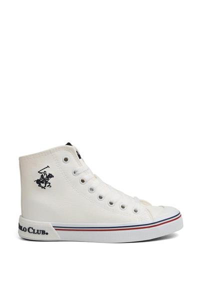 Beverly Hills Polo Club Unisex Converse Spor Bot Beyaz PO-30044