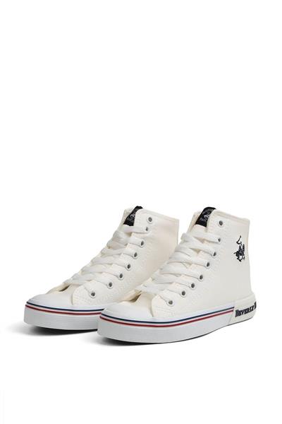 Beverly Hills Polo Club Unisex Converse Spor Bot Beyaz PO-30044