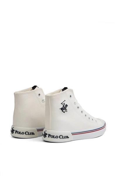 Beverly Hills Polo Club Unisex Converse Spor Bot Beyaz PO-30044