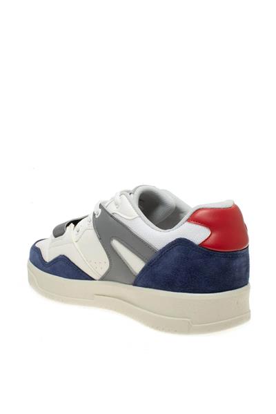 Buckhead Erkek Sneakers Spor Ayakkabı Beyaz Lacivert BUCK-4222