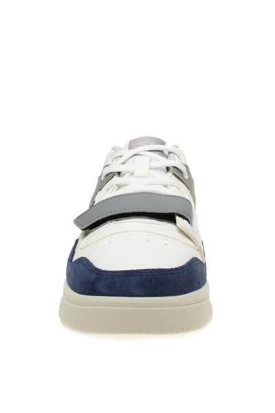 Buckhead Erkek Sneakers Spor Ayakkabı Beyaz Lacivert BUCK-4222
