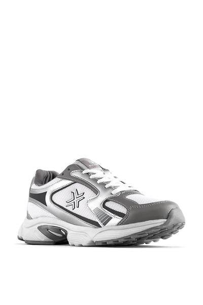 Buckhead Erkek Yazlık Spor Ayakkabı Beyaz Gri BUCK-4191