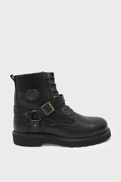 Buldozer Erkek Casual Deri Bot Siyah BUL-230336