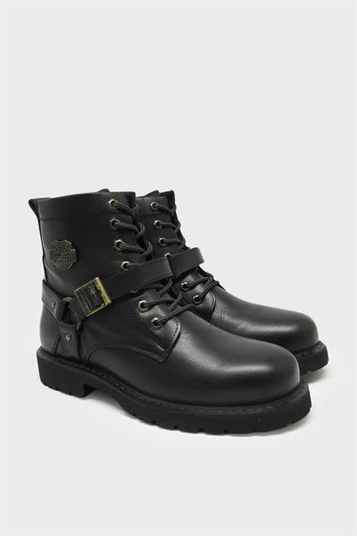 Buldozer Erkek Casual Deri Bot Siyah BUL-230336