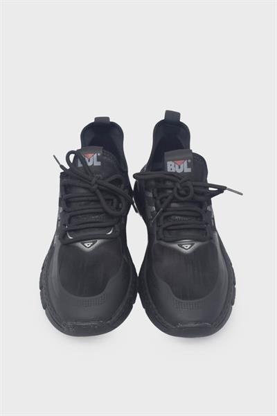Bulldozer Erkek Mevsimlik Sneakers Siyah BUL-250411