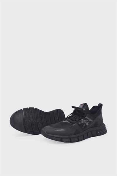Bulldozer Erkek Mevsimlik Sneakers Siyah BUL-250411