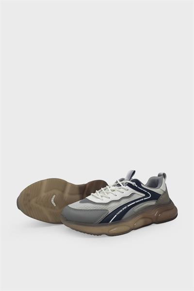 Bulldozer Erkek Yazlık Sneakers Spor Ayakkabı Gri BUL231462