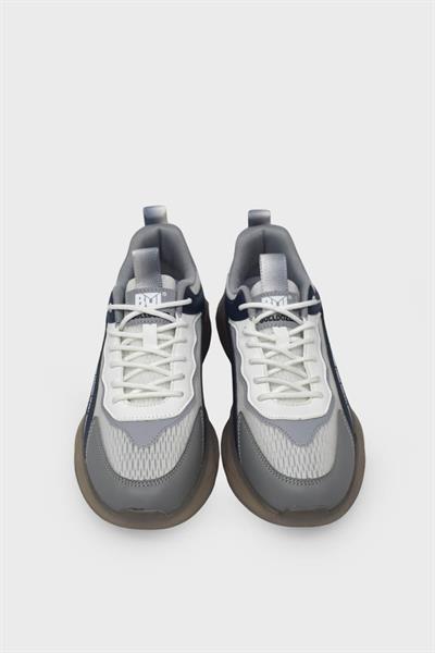 Bulldozer Erkek Yazlık Sneakers Spor Ayakkabı Gri BUL231462