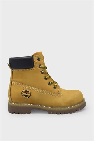 Bulldozer Unisex Cat Stil Deri Bot Nubuk Sarı BUL-240202