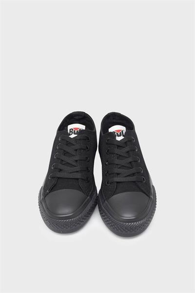 Bulldozer Unisex Çocuk Kısa Converse Spor Ayakkabı Siyah BUL-231902