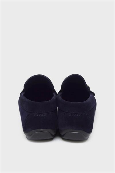 Castle Black Erkek Casual Deri Ayakkabı Süet Lacivert CB42722