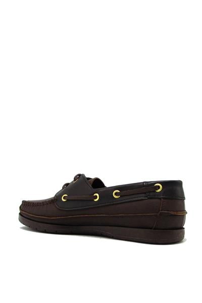 Castle Black Erkek Loafer Deri Ayakkabı Kahve Siyah CB10101