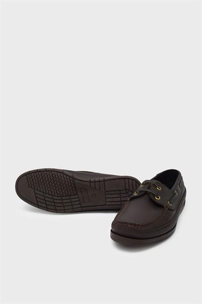 Castle Black Erkek Loafer Deri Ayakkabı Kahve CB10101