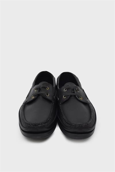 Castle Black Erkek Loafer Deri Ayakkabı Siyah CB10101