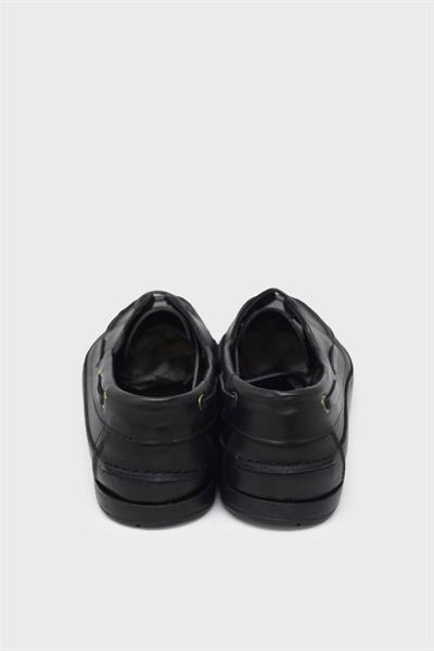Castle Black Erkek Loafer Deri Ayakkabı Siyah CB10101