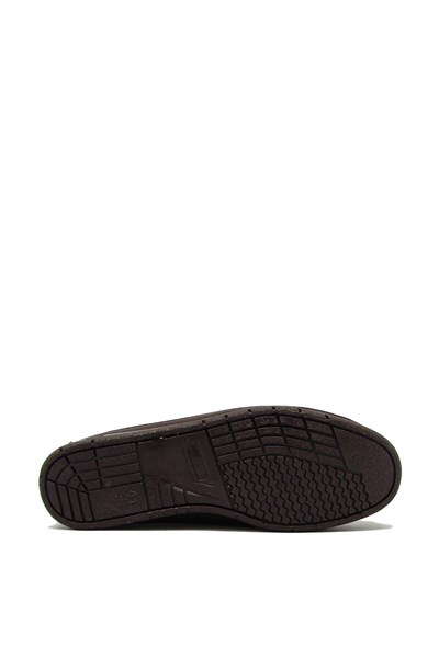 Castle Black Erkek Loafer Deri Ayakkabı Kahve Siyah CB10101