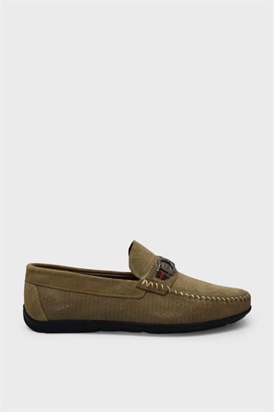 Castle Black Erkek Yazlık Casual Ayakkabı Süet Kum CB42723