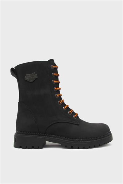 Castle Black Kadın Casual Deri Bot Nubuk Siyah CB90006