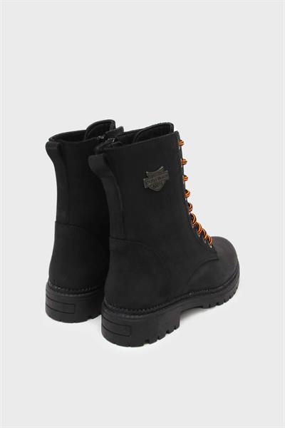 Castle Black Kadın Casual Deri Bot Nubuk Siyah CB90006