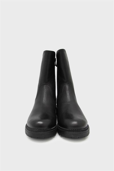 Castle Black Kadın Casual Deri Bot Siyah CB52681
